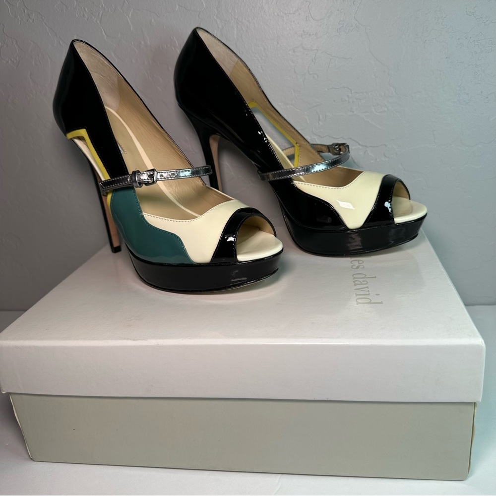 Charlie’s David tassel heels 8.5